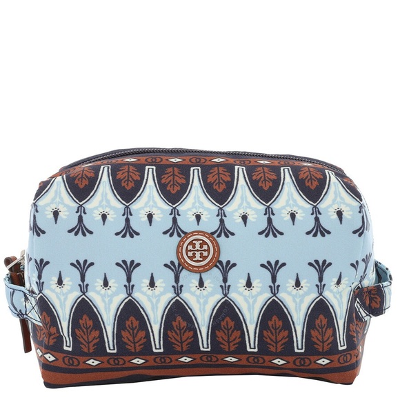 Tory Burch Handbags - New Tory Burch Virginia Printed Large Cosmetic Case, Lola Montez, Makeup Bag